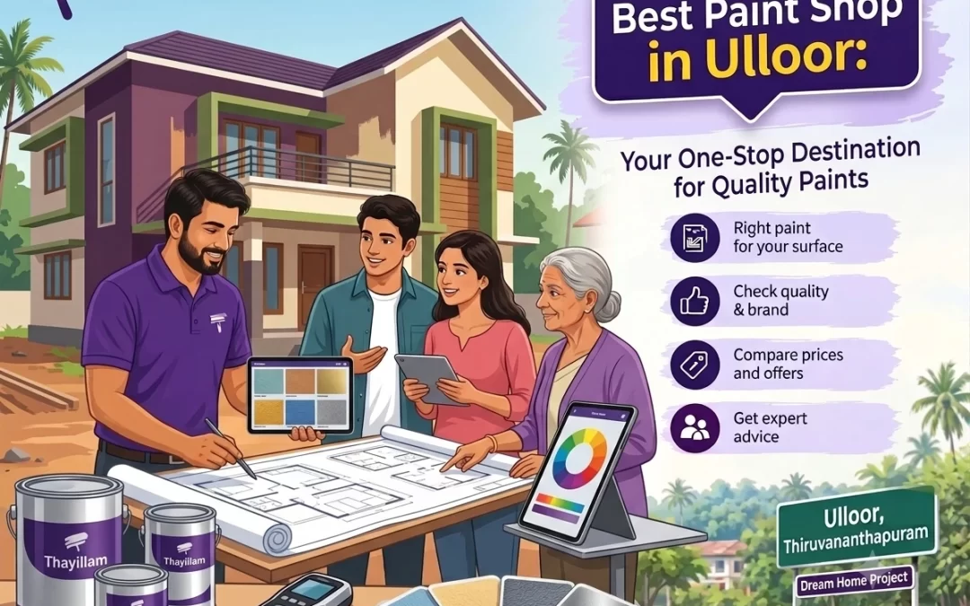 Best Paint Shop in Ulloor: Your One-Stop Destination for Quality Paints