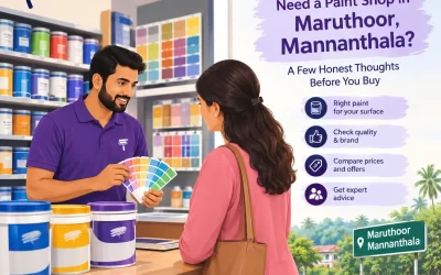 Need a Paint Shop in Maruthoor, Mannanthala? A Few Honest Thoughts Before You Buy