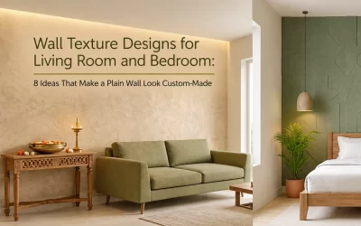 Wall Texture Designs for Living Room and Bedroom: 8 Ideas That Make a Plain Wall Look Custom-Made